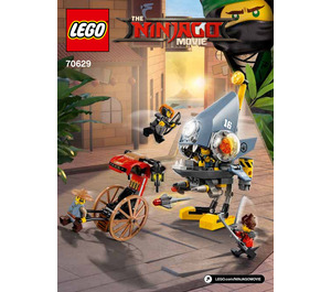 LEGO Piranha Attack 70629 Instruktioner