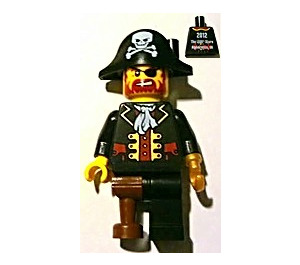 LEGO Pirat Kapitän Alpharetta Minifigur