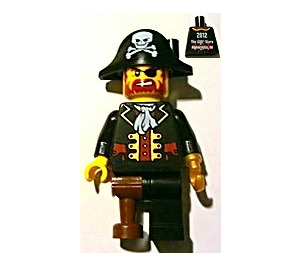 LEGO Pirate Captain Alpharetta minifiguur