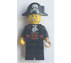 LEGO Pirat Kapitan, Czarny Kamizelka Minifigurka