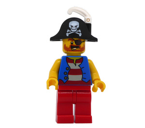 LEGO Pirata Capitán Minifigura