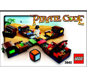 LEGO Pirate Code Set 3840 Instructions