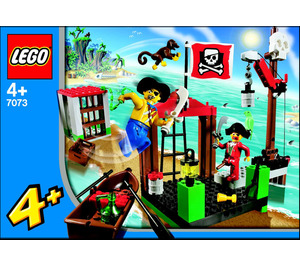 LEGO Pirate Dock Set 7073 Instructions