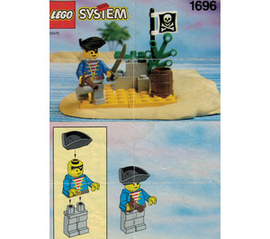 LEGO Pirate Lookout Set 1696 Instructions