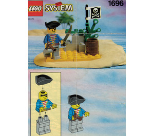 LEGO Pirate Lookout 1696 Інструкції