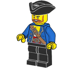 LEGO Pirat Minifigur