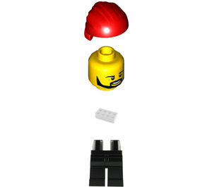 LEGO Pirate minifiguur