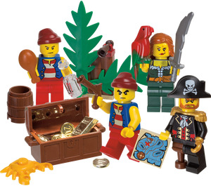 LEGO Pirate minifigure pack 850839