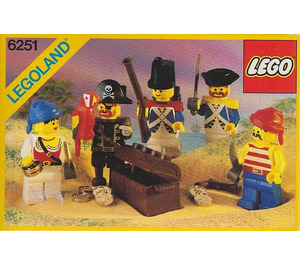 LEGO Pirate Minifigures Set 6251