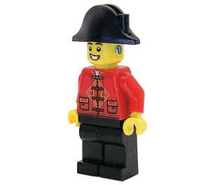 LEGO Pirate Performer mit rot Chinese oben Minifigur