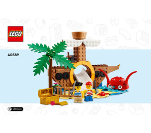 LEGO Pirate Ship Playground 40589 Instructions