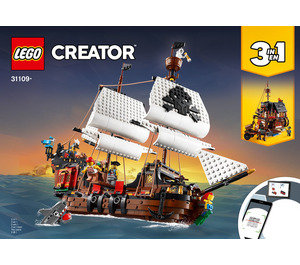 LEGO Pirate Ship Set 31109 Instructions