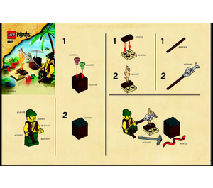 LEGO Pirate Survival Set 8397 Instructions