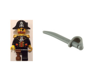 LEGO Pirates Advent Calendar Set 6299-1 Subset Day 1 - Captain Brickbeard