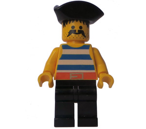 LEGO Pirates Cannon Pirate with Triangular Hat Minifigure