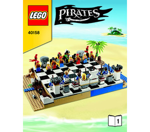 LEGO Pirates Chess Set 40158 Instructions