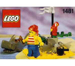 LEGO Pirates Desert Island Set 1481