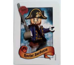 LEGO Pirates of the Caribbean Card - Hector Barbossa (98361)