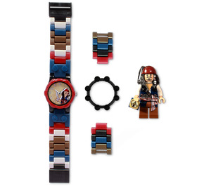 LEGO Pirates of the Caribbean Jack Sparrow with Minifigure Watch  (5000141)