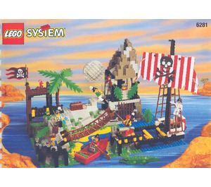 LEGO Pirates Perilous Pitfall Set 6281 Instructions