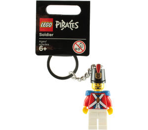 LEGO Pirates Soldier Clé Chaîne (852749)