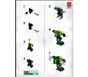 LEGO Piruk 8723 Instructions