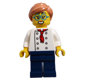 LEGO Pizza Chef minifiguur