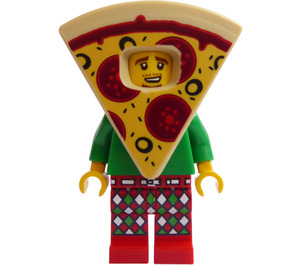 LEGO Pizza Kostuum Guy Minifiguur