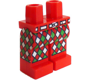 LEGO Pizza Kostyme Guy Minifigur Hofter og ben (3815 / 62678)