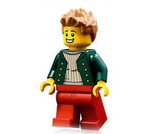 LEGO Pizza Delivery Bestuurder Minifiguur