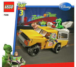 LEGO Pizza Planet Truck Rescue Set 7598 Instructions
