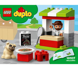 LEGO Pizza Stand Set 10927 Instructions