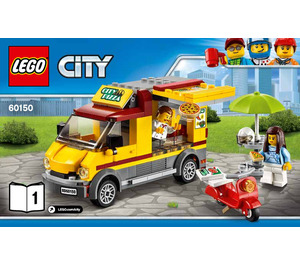 LEGO Pizza Van Set 60150 Instructions | Rafanny