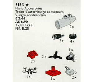 LEGO Avion Accessoires 5153