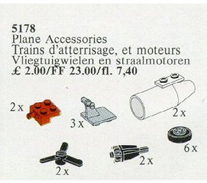 LEGO Avion Accessoires 5178