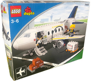 LEGO Flugzeug 7843 Packaging