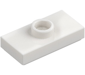 LEGO Plate 1 x 2 with 1 Stud (with Groove and Bottom Stud Holder) (15573)