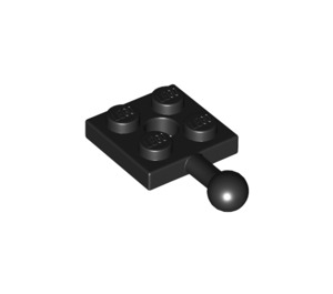 LEGO Plate 2 x 2 with Ball Joint and Hole in Plate (3768 / 15456)