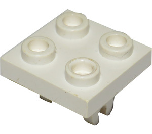 LEGO Platte 2 x 2 mit Unterseite Rad Halter (8)