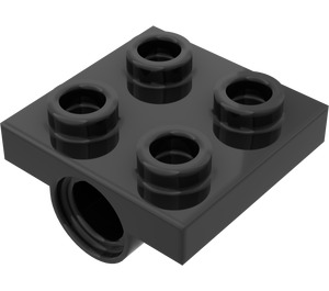 LEGO Platta 2 x 2 med Hål med kors support undertill (10247)