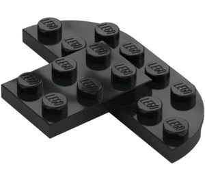 LEGO Plate 2 x 6 with Rounded Corners with Raised Plate 2 x 3 (7797)
