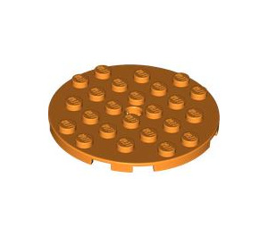 LEGO assiette 6 x 6 Rond avec Épingle Trou (11213)