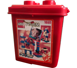 LEGO Play Bucket of Bricks, 3+ Set 1881 Packaging