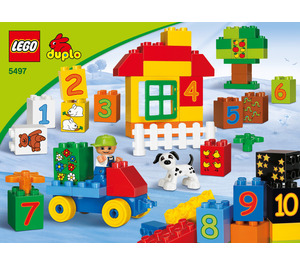 LEGO Play with Numbers Set 5497 Instructions