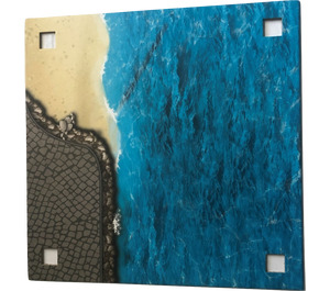 LEGO Playmat - Coast mit Beach/Water (Double-Sided)