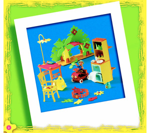 LEGO Playroom for the De bébé Thomas 3152 Instructions