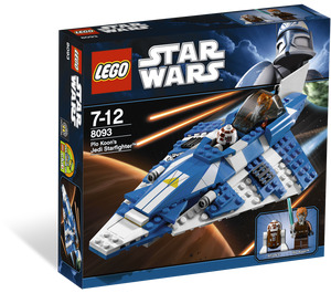 LEGO Plo Koon's Jedi Starfighter Set 8093 Packaging