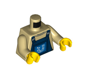 LEGO Plumber Minifig Torso (973 / 76382)