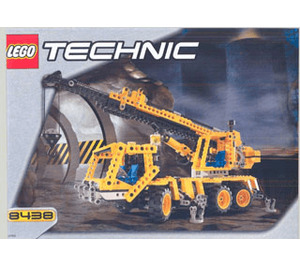 LEGO Pneumatic Crane Truck Set 8438 Instructions