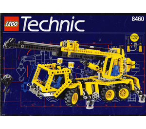 LEGO Pneumatic Crane Truck Set 8460 Instructions